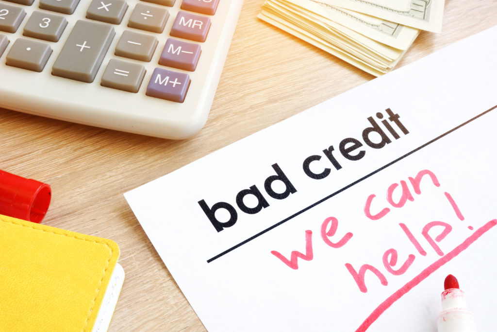 loans with bad credit history
