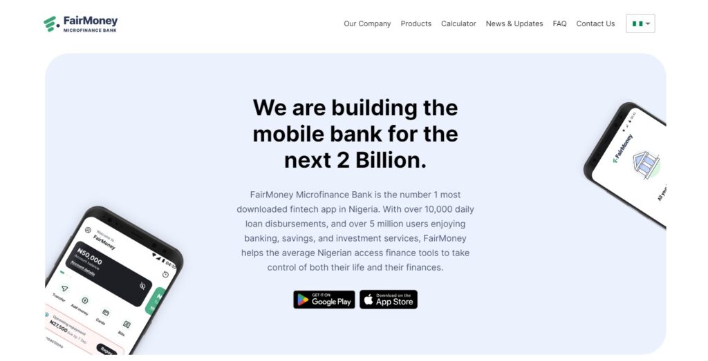 Fairmoney loan app