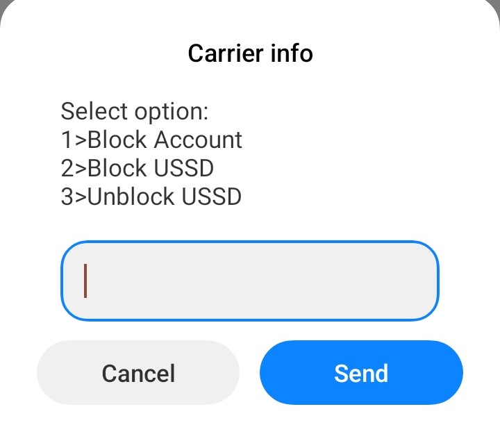 How to block First bank account using USSD code