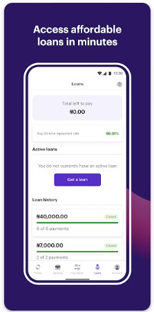 Carbon loan app