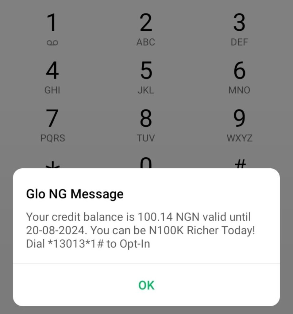 How to Check Glo Balance Using USSD Code